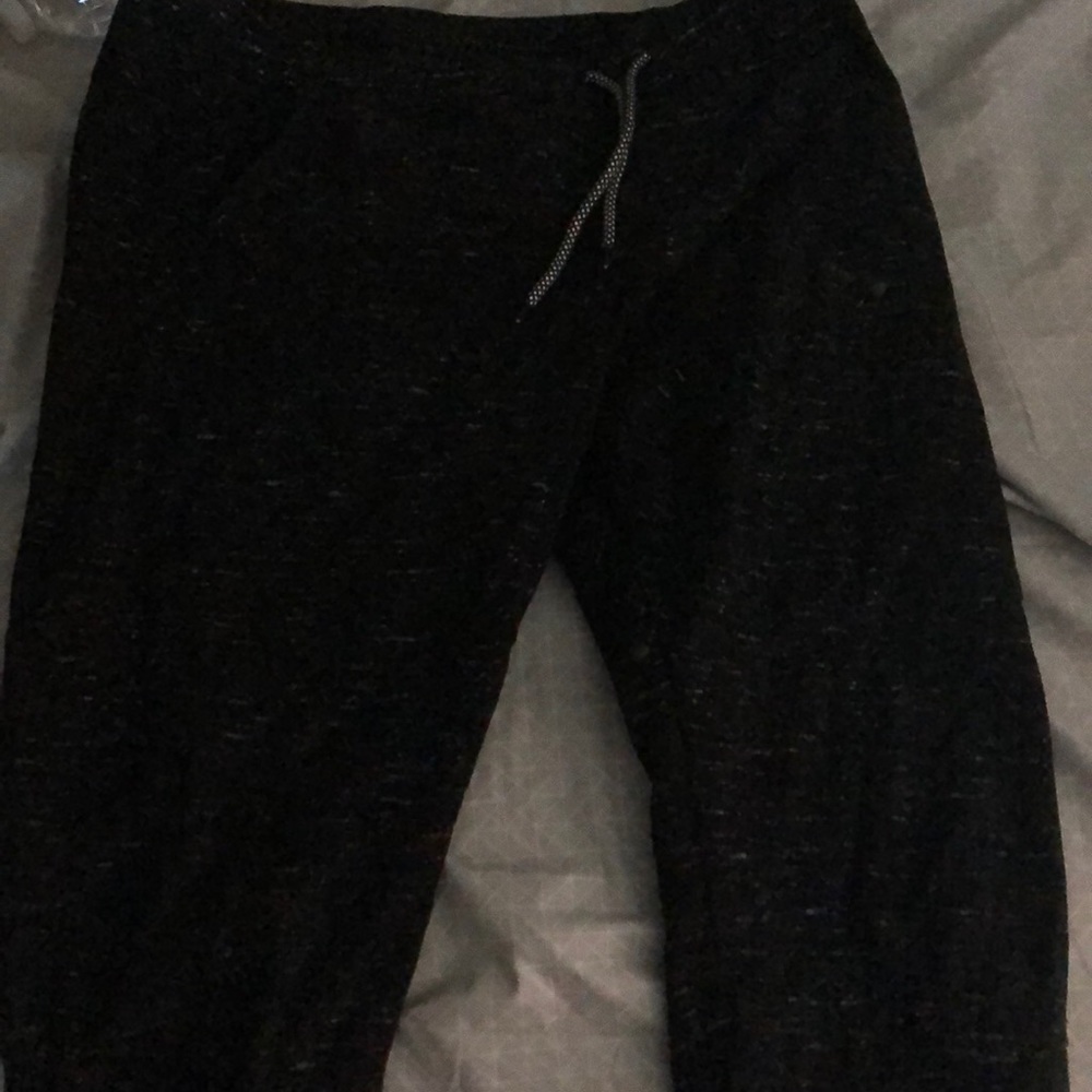 Black jogger pants